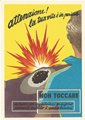 Cartolina sulla prevenzione da scoppio ordigni