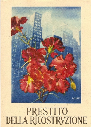 Cartolina Prestito della Ricostruzione