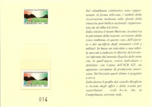 Sessantesimo Anniversario della Ricostruzione Nazionale 1944/2004