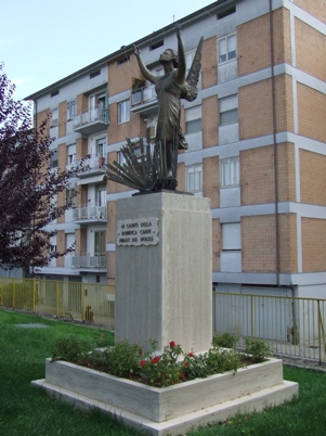 Campobasso - Monumenti ai caduti della bonifica dei campi minati del Molise